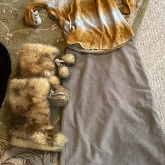 ๐ Designer ORTENSIA Italian VINTAGE Vee Wrap Sexy Sweater w/SHEER NET SLEEVE - Picture 14 of 16